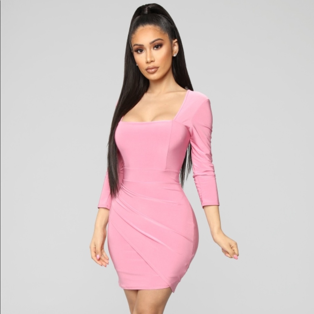 Rare 🔥 Not An Issue Mini Dress - Pink